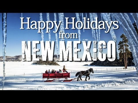 Video: Unternehmungen zu Weihnachten in New Mexico