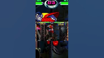 MVC2: AKUMA KO IN 6 HITS TO THE JUGGERNAUT GLITCH AND COLOSSAS  #mvc2 #fgc #mvsc #shorts