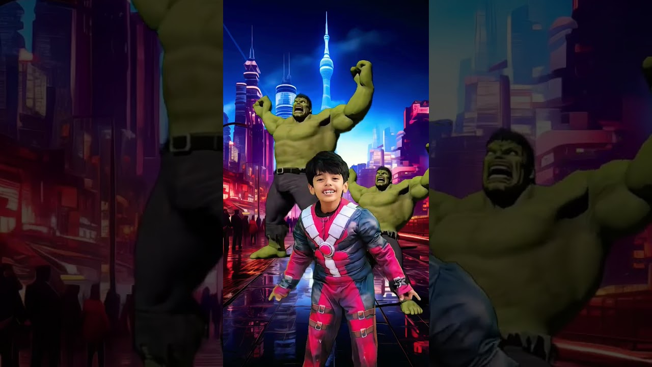 Hulk and Spider-Man All Shock #shorts #funny #youtubeshorts