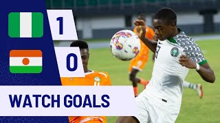 NIGERIA VS NIGER(1-0)-WAFU U17 AFCON QUALIFIERS-GOALS&HIGHLIGHTS