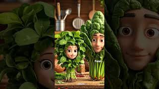 मेथी ने पालक को क्यों सुनाया? 😂🌿 | Bolti Hui Herbs #Shorts #youtubeshorts #funny #trending #youtube