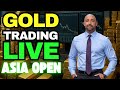 Asia Gold Trading Stream with VWAP Wave System