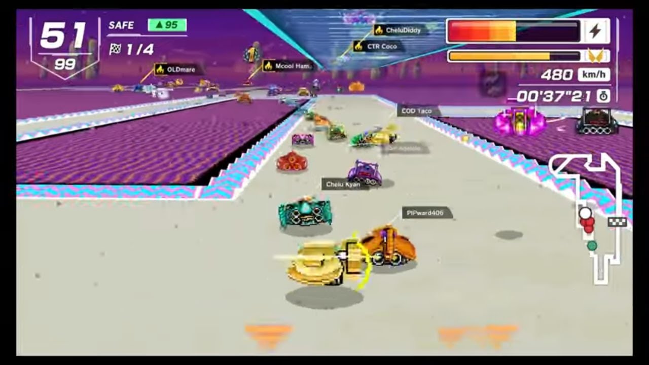 F-Zero 99 (Switch) - Normal F-Zero 99 Races 