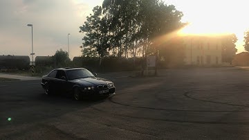 e36 316i Coupe - Open Diff drift - donuts