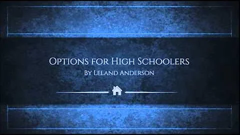 2016 LDL Retreat Leland Anderson, Options for High...