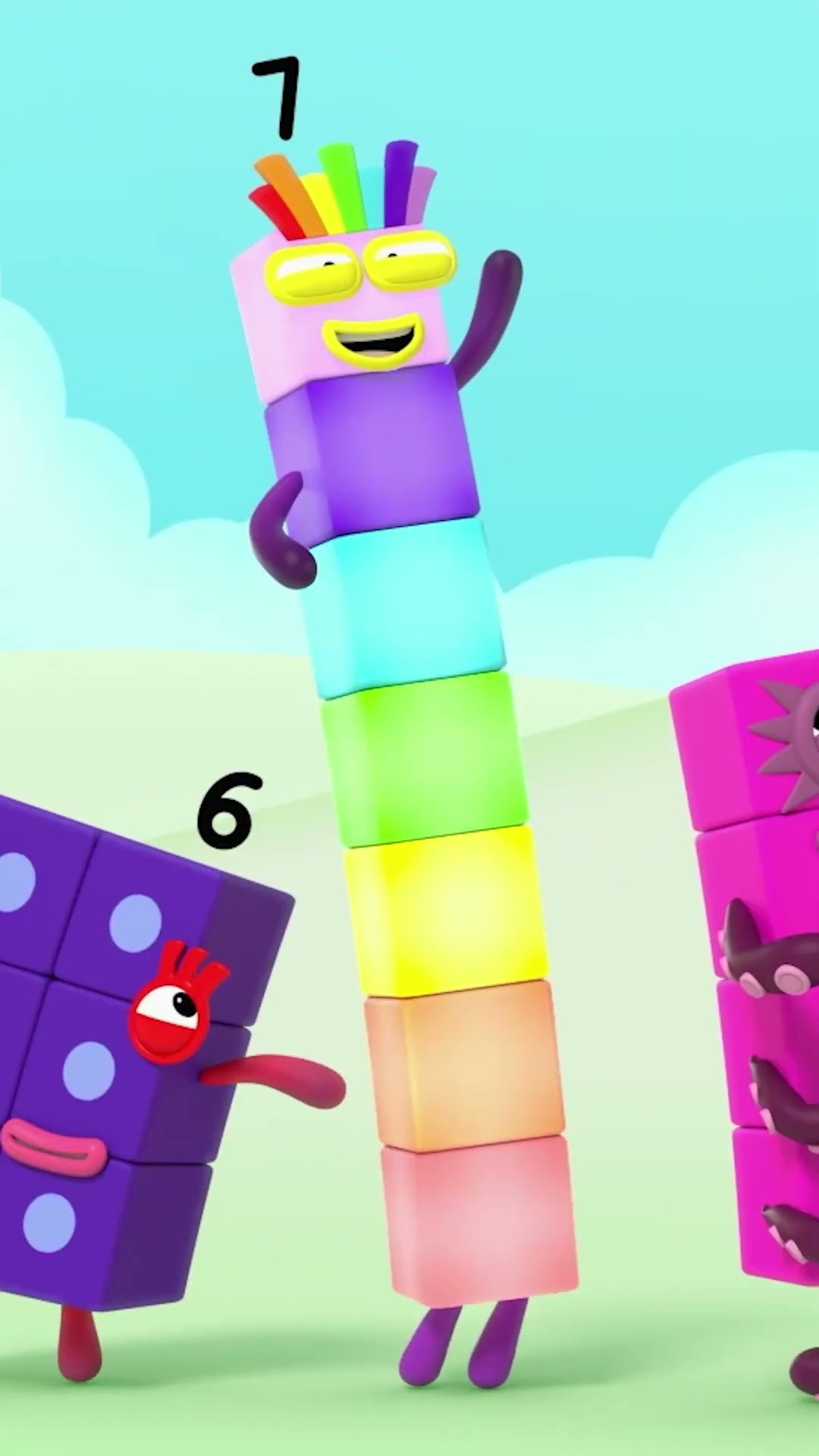 Counting 1 to 20 ? | 123 Learn to Count | Maths cartoons | Numberblocks #shorts