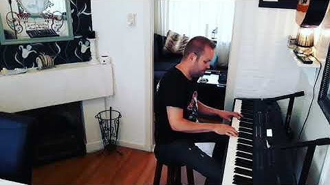 Nightwish - ever dream intro by Marcel Ensing on the Yamaha mox8