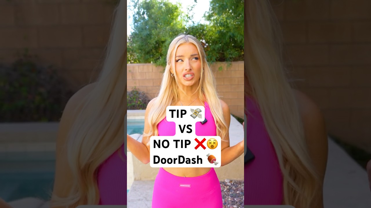 Чаевые против отсутствия чаевых в DoorDash! 