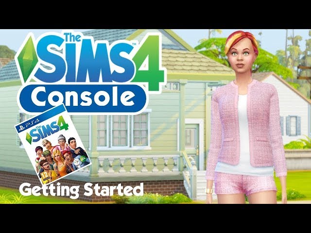 Sims 4 Basic Controls for Playstation - MiCat Game