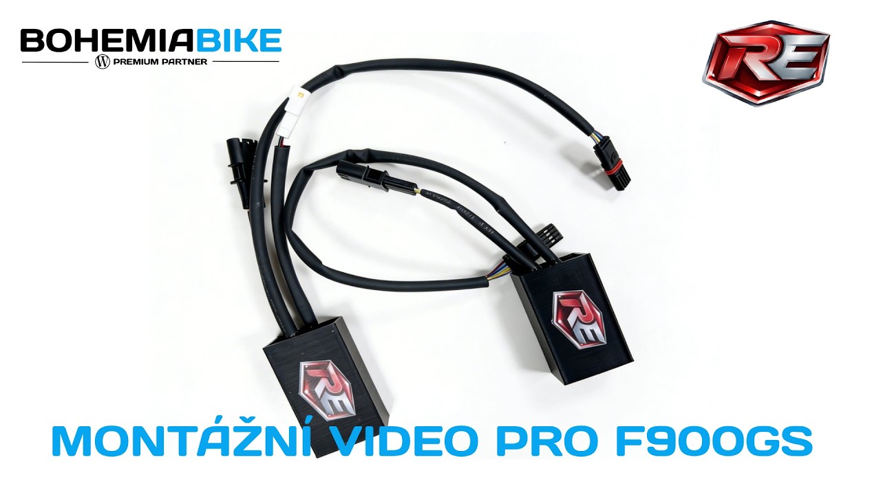 RE - SYSTEM MODUL PRO ZADNÍ MULTIFUNKČNÍ BLINKRY - MONTÁŽNÍ VIDEO PRO F 900 GS