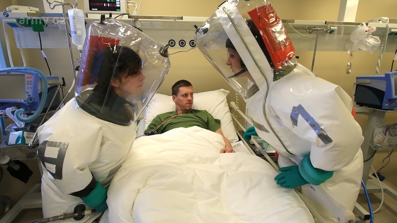 Příslušníci AZ cvičí v Odboru biologické ochrany Těchonín