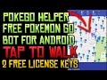 POKEMON GO ANDROID BOT TAP TO WALK POKEGO HELPER 3.6 LATEST API 57.4
