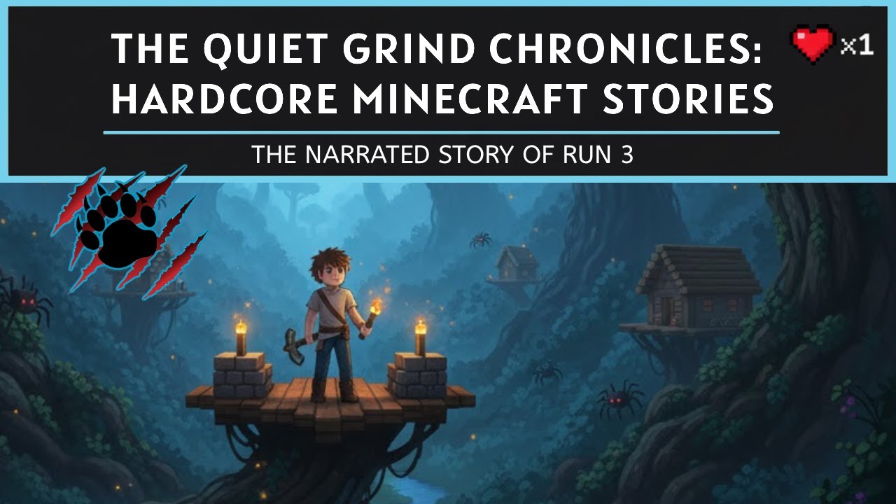 The Quiet Grind Chronicles: Hardcore Minecraft Stories: The Narrated ...