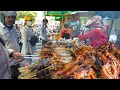 Breakfast khmer fast food and street drive to chrouy chongva    cambodian street food tour