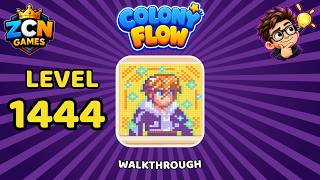 Colony Flow Level 1444 Walkthrough | New Update | Full Solution