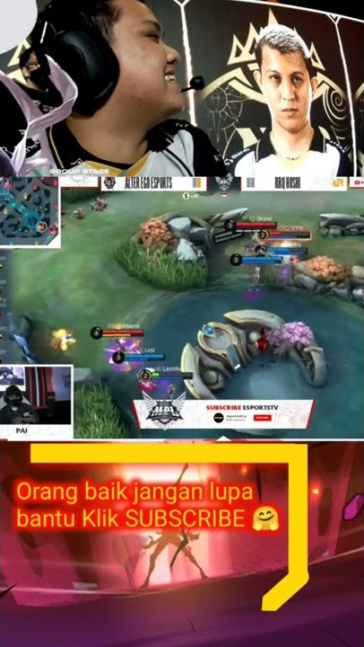MPL S9 Funny Moment 😂 Shadow Kill dan Retri Alberttt terbagi ke Kelomang 😂 - RRQ vs AE Match 2