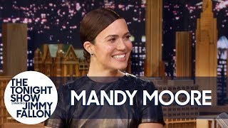 Mandy Moore's Tears Melt Her This Is Us Prosthetics Off Her Face