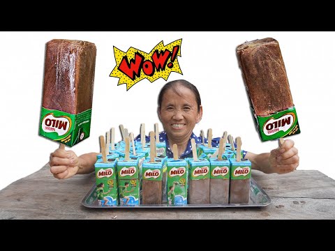 Bà Tân Vlog - Thử Thách Lần Đầu Làm Kem Milo Siêu To Khổng Lồ