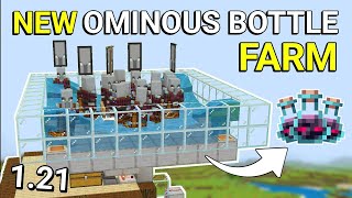 Quick & Easy Ominous Bottle Farm: 1.21 Bedrock Tutorial