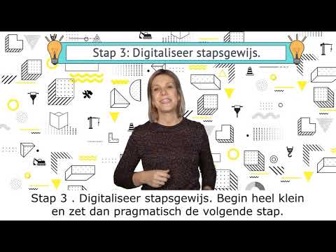 Digitaal stappenplan