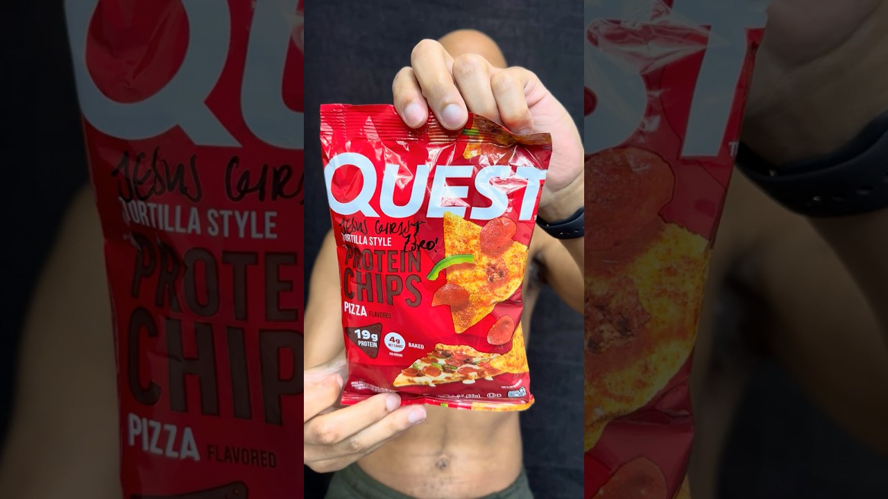 🍕 Quest Pizza Tortilla Style Protein Chips 🌽 