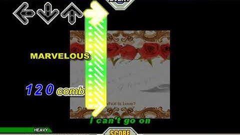 【Stepmania（DDR UNIVERSE3 DLC）】What Is Love【HEAVY】