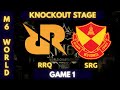 RRQ Hoshi vs. Selangor Red Giants Game 1 (BO5) | M6 World Championship | KO Stage Lower Bracket