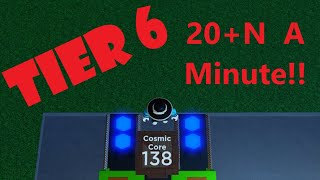 INSANE Tier 6 Cosmic Producer!! 6 In One Base!! 600+ Nonillion An Hour! Factory Simulator!