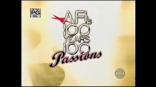 2002 AFI 100 Years 100 Passions (WSEE Erie) WOC
