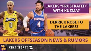 Lakers Rumors: Lakers “Frustrated” With Kyle Kuzma; Trade Coming? Lakers Interested In Derrick Rose?