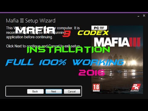 Mafia 3 Codex Installation Full No Errors Youtube
