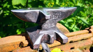 Blacksmithing - Forging a Southern German anvil - Left-handed version (2021)