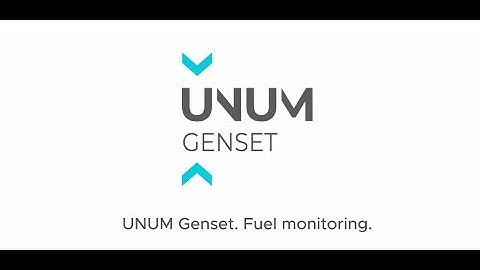 UNUM Genset. Fuel Monitoring