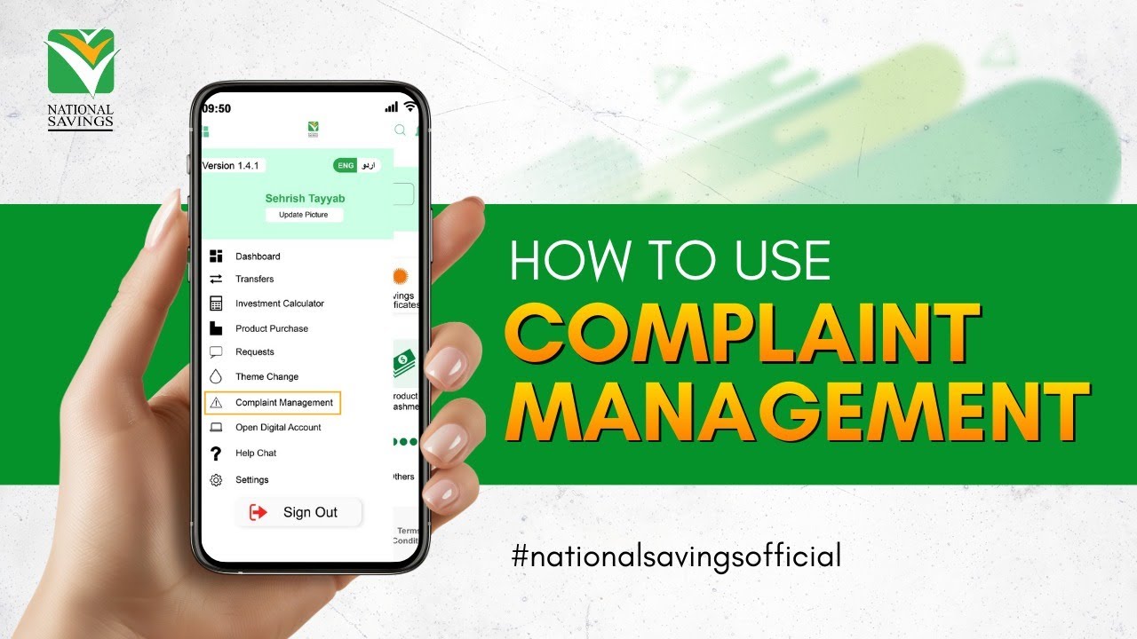 How To Complaint Management l National Savings