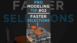 Useful Modeling Tip #02 : SEAMS Are a Great TIME SAVER