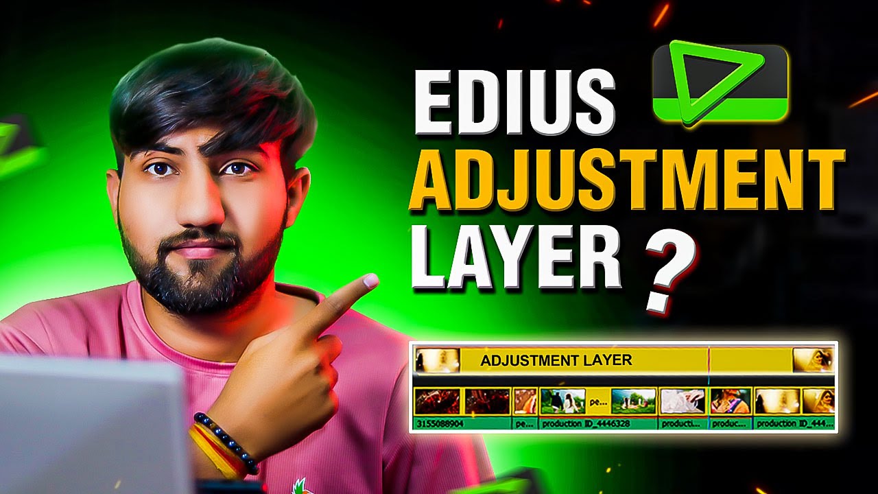 Edius adjustment layer | 100% Work 💥 | @itsmrc20 - YouTube