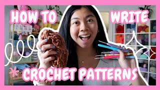 How To Write Crochet Patterns 🧶 COMPLETE Beginner Guide, Step-By-Step 💕 Everything Crochet Patterns screenshot 5