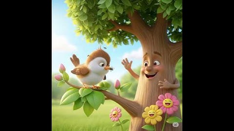 Bài thơ chim sâu-thơ hay cho bé-bé học nói-truyện cổ tích-đồng dao#fyp #trending