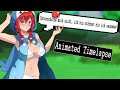 Piplup gijinka  purah  animated timelapse