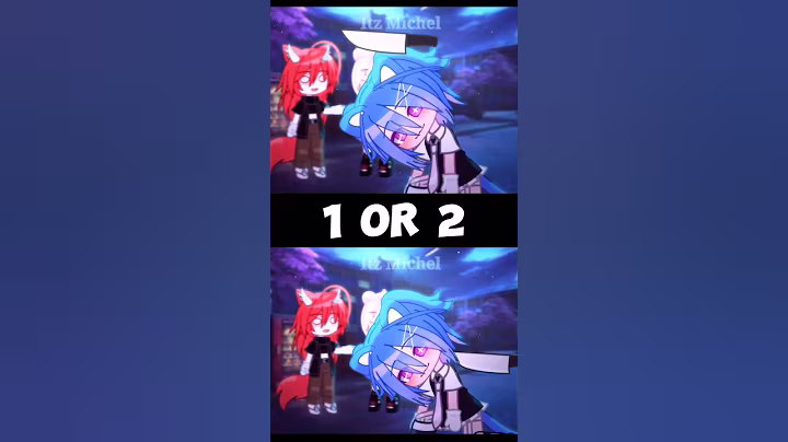 1 or 2? #gacha #gachalife #gachaclub #trend #shorts