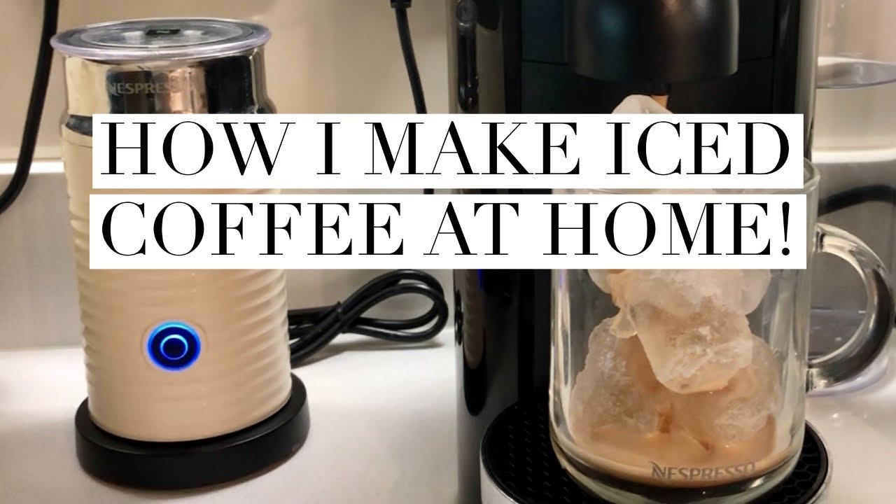 How I Make Iced Coffee At Home