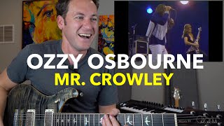 Guitar Teacher REACTS: OZZY OSBOURNE - "Mr. Crowley" 1981 W/ Randy Rhoads (Live Video)