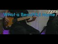 WHAT A BEAUTIFUL NAME | HILLSONG WORSHIP | BASS COVER