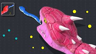 Snake Clash!.io - MAX LEVEL Gameplay! NEW GAME! #snakeclash