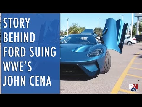 Video till John Cena flippade sin Ford GT - stäms av Ford