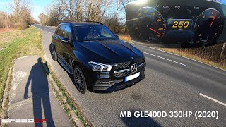 MERCEDES GLE 400 d AMG 330HP 2021 | ACCELERATION & TOP SPEED TEST | 0-100 | 0-200 | 100-200 | DRAGY