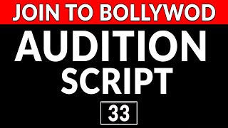 Acting Monologues For Beginners | Acting Scripts To Practice | Audition Script | Join To Bollywood