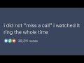 r/Tumblr | you have 67 missed calls.