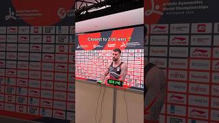 Who can get 2 seconds exactly? 🤔 #gymnastics #worldgymnastics #sports #olympics #olympic