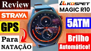KOSPET MAGIC R10 REVIEW | PREMIUM SMARTWATCH WITH GPS, 5ATM & IP69K, AUTO BRIGHTNESS AND MUCH MORE! screenshot 2